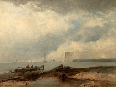 Scène côtière, 1826 - Richard Parkes manner of Bonington